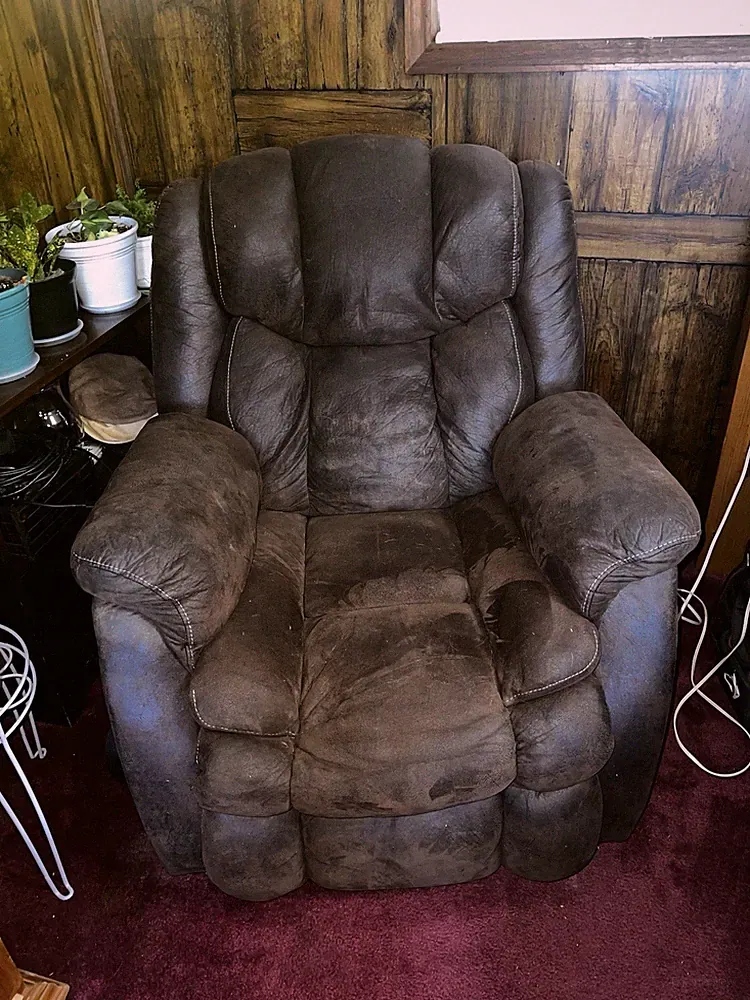 Overstuffed Recliner